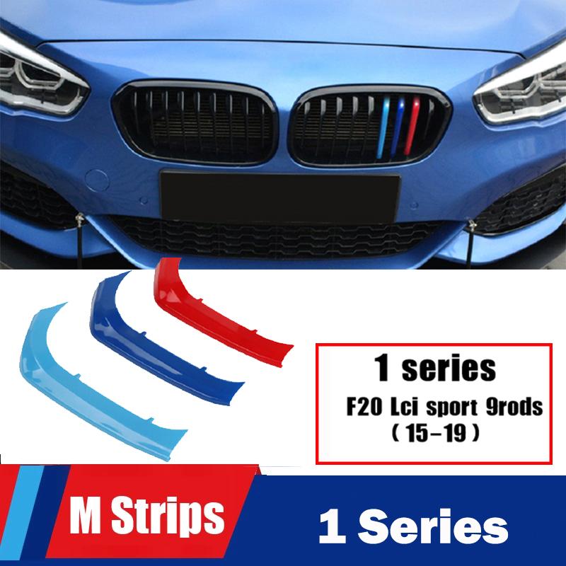 MLKK4 M Power Front Grille Trim Strips For BMW X1 X2 X3 X4 X5 X6 X7 F48 F49 E84 F39 F25 F26 G01 G02 F15 E70 G05 F16 E71 E72 G07 Z4 E89