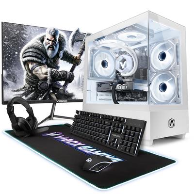 Vibox IV-551 Gaming PC Complet • Ryzen 7 5700X 4,6 GHz • RTX 5060 Ti 8GB • 16GB RAM • 1TB SSD • Windows 11 • WiFi 6 + Bluetooth 5.4