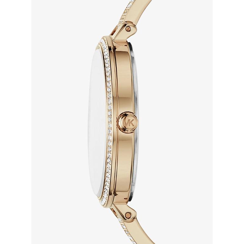 Michael Kors Jaryn Pavé Gold-Tone Watch MK3784
