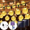 Outdoor Solar LED Bubble & Water Drop String Lights for Holiday & Landscape Decoration