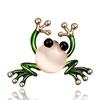 Luxury Zircon Enamel Butterfly Insect Animal Brooches Pins Crystal Pearl Brooch For Women Jewelry Clothing Badges Corsage Gift