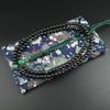 WONDERFUL LOTUS Rinzai Buddhist Prayer Prayer Beads for Shakuni Natural Stone String Zen 108 Prayer Prayer Bead Bag Prayer Zen Natural Memorial
