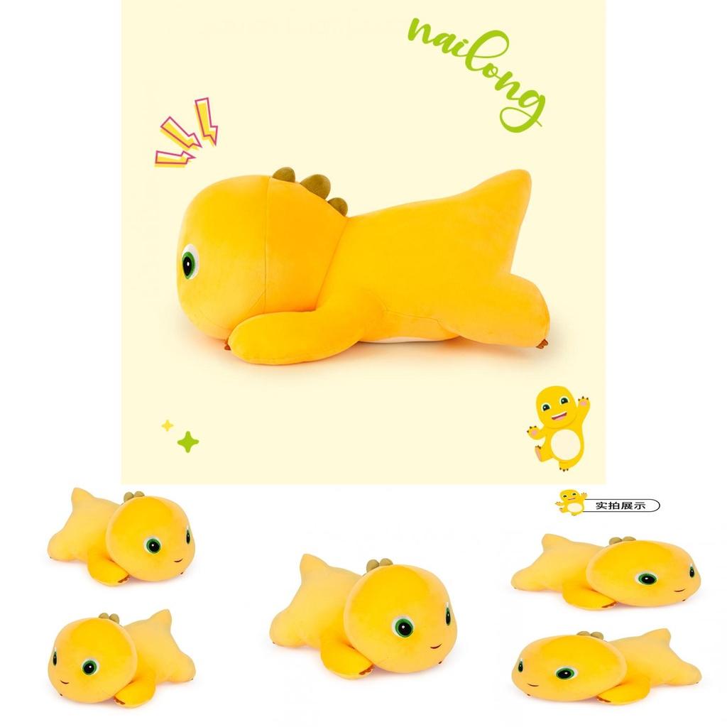 Super Soft Short Plush Dragon Available In Smiling Expression