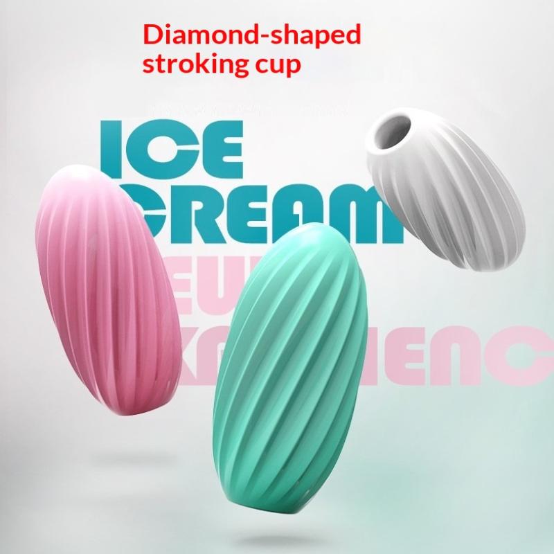 Male Masturbation Cup Vagina Egg Peni Massage Adult Toy For Men Glans Exercise Blowjob Toy Stretchy TPE Sex Toys For Men