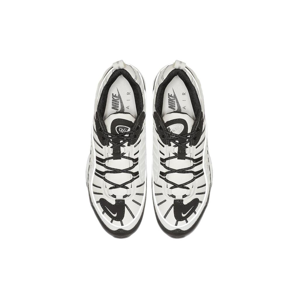 New Nike Air Max 98 Anti Slip Wear Resistant Low Top Casual Shoes Unisex Black White AH6799-113