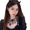 Spiders Charms Necklace Statement Choker Necklace Women Girls Party Accessories