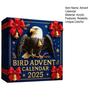 2025 Bird Advent Calendar 24 Days Realistic Acrylic Bird Ornaments Christmas Countdown Decor Gift for Bird Watchers & Nature Lovers
