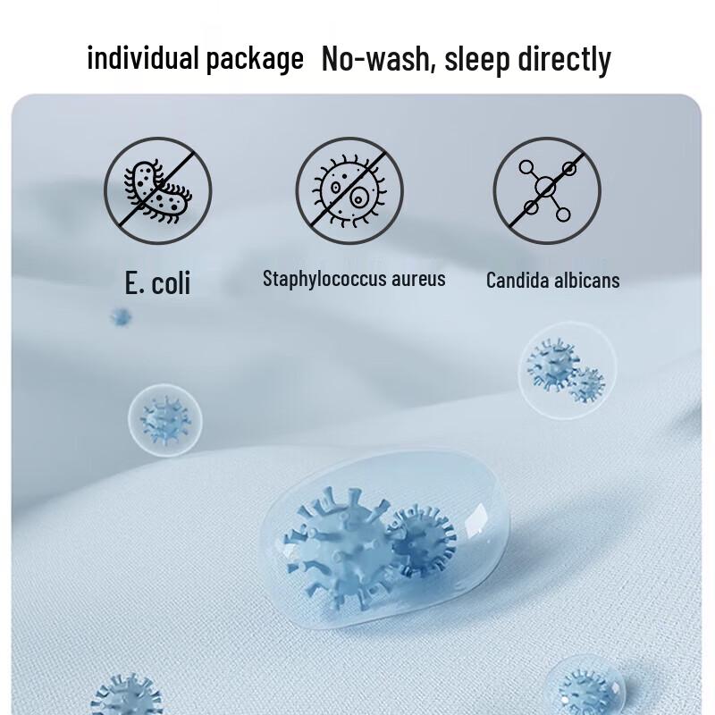 Disposable Cotton Feel 4-Piece Bedding Set