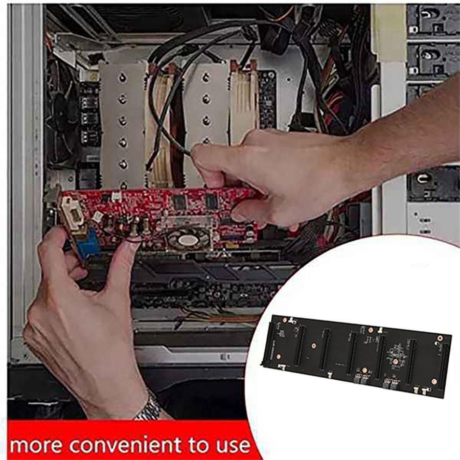 Mining Motherboard ETH-HSW2 6 GPU(70mm Spacing)Bitcoin Crypto Etherum Support DDR3 PCIEX16 Graphics Video Card For Miner Rig