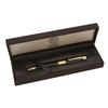 Romeo No. 3 Ballpoint Pen Mini Black/Gold Plated Black & Gold, 10x110mm/21g