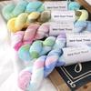 1PC 100g Cotton Bamboo Fiber Yarn for DIY Hand Knitting Hand-Dyed Lace Gradient Color Crocheting Sweaters Shawl Scarves