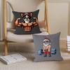 GYM Ästhetik Lustiges Bodybuilder Kissenbezug Design Kissenbezug Dekor Feiertagsdekoration