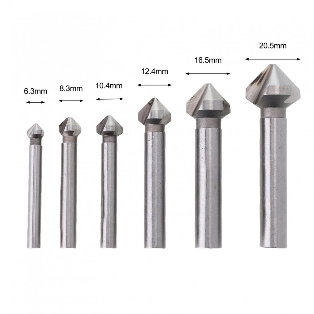 Drill Bit Set Countersunk Drill Bit Tool Parts 6.3-20.5mm