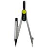 Drapas Dra-Boy Sharp Compass 0.5mm Silver Pencil Integrated Drafting Compass No.05-801S Radius 130mm