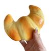 Squishy Croissant Squeeze Toy Slow Rising Sticky Stress Relief Toy Super Soft Food Creative Simulation Bread Anti-anxiety Toys