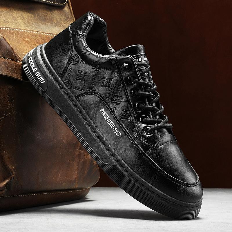 

Модная мужская повседневная обувь Простая мужская обувь Летняя мужская спортивная теннисная обувь для бега Винтажный принт Удобные кроссовки для мужчин 39 чёрный