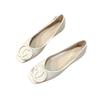 Flat Shoes Children's Spring and Autumn 2025 New Mary Jane Women's Shoes Soft Leather Soft Sole Single Shoes Doudou Shoes P216-3