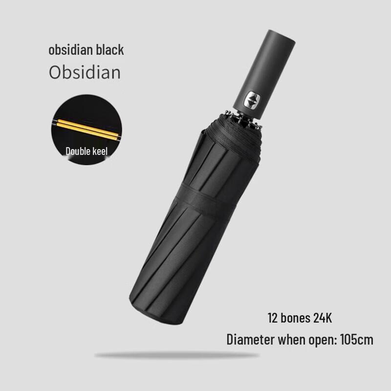 Hailuo One-Button Automatic Windproof UV Umbrella