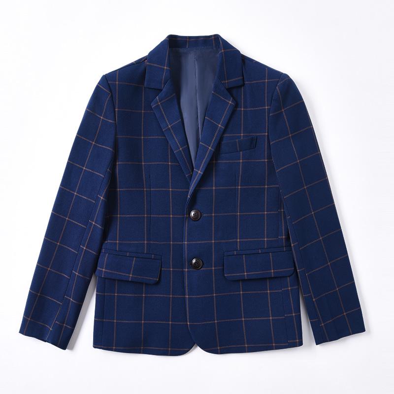 Boys' Single-Breasted Blazer Suit for Medium & Large Children - Piano Performance & Pageboy Attire