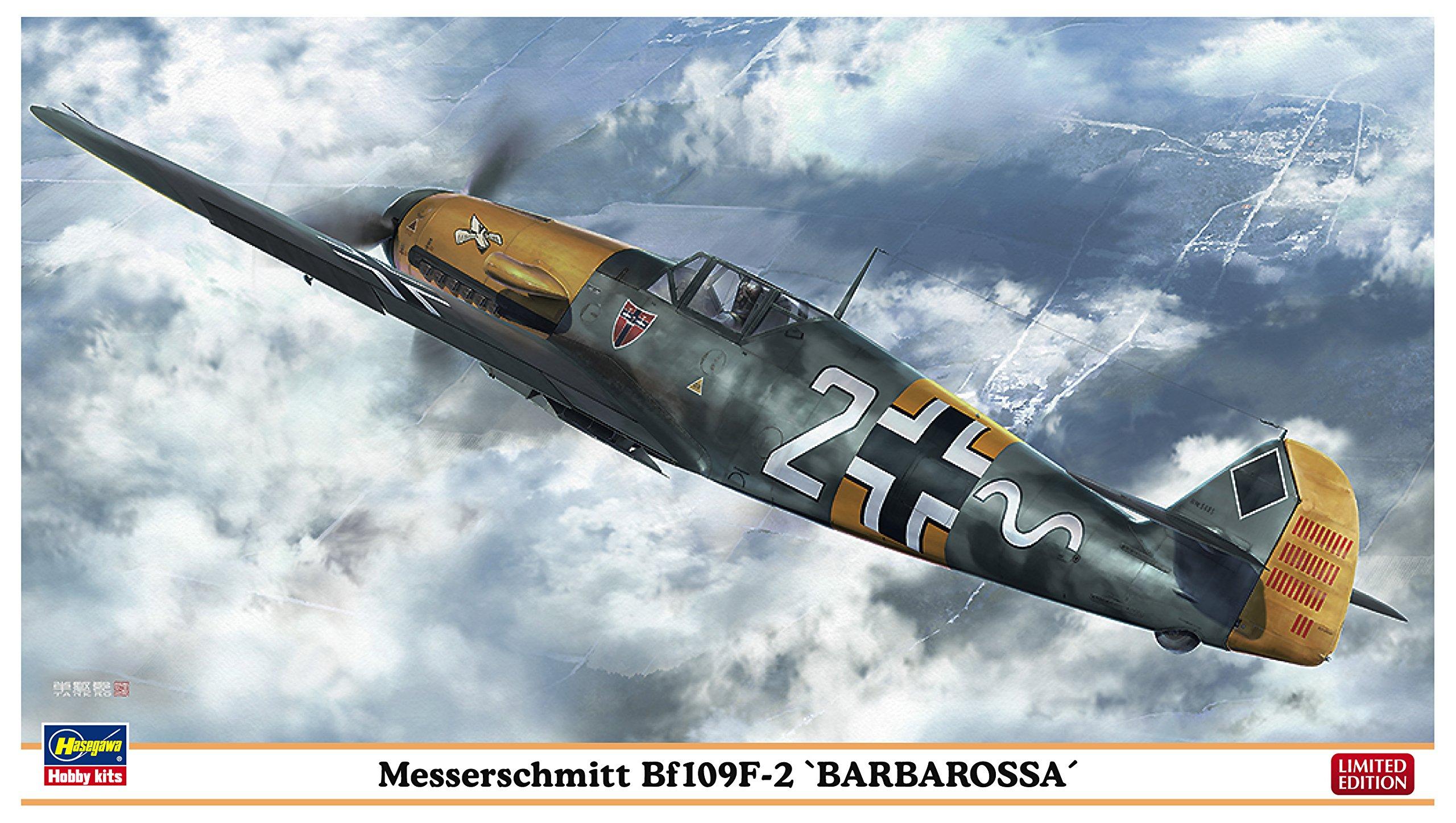 

Hasegawa Messerschmitt Barbarossa 1/48 Bf109F-2