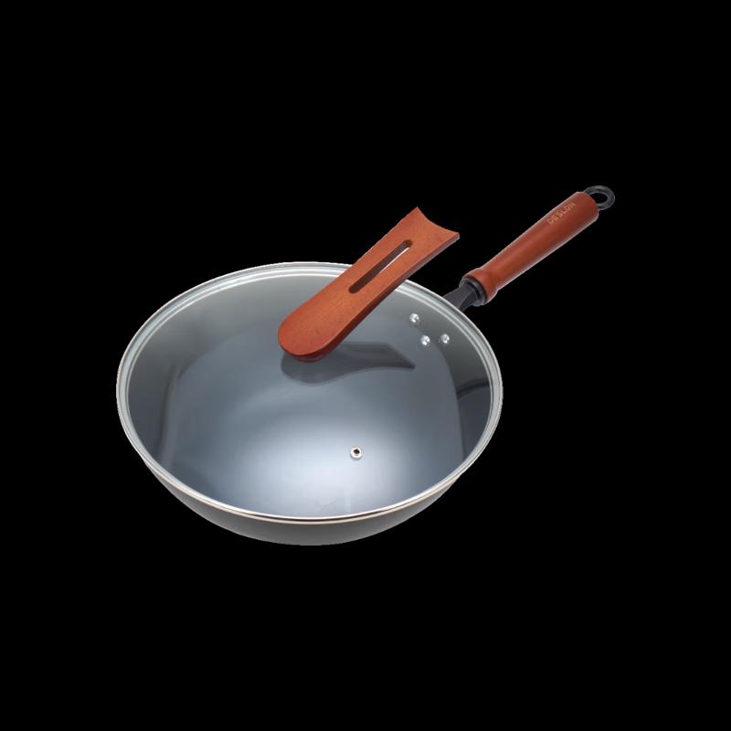 Deshiron Nitrided Refined Iron Wok