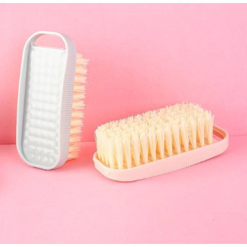 Soft Bristle Colorful Shoe Cleaning Brush - Durable Laundry and Household Use