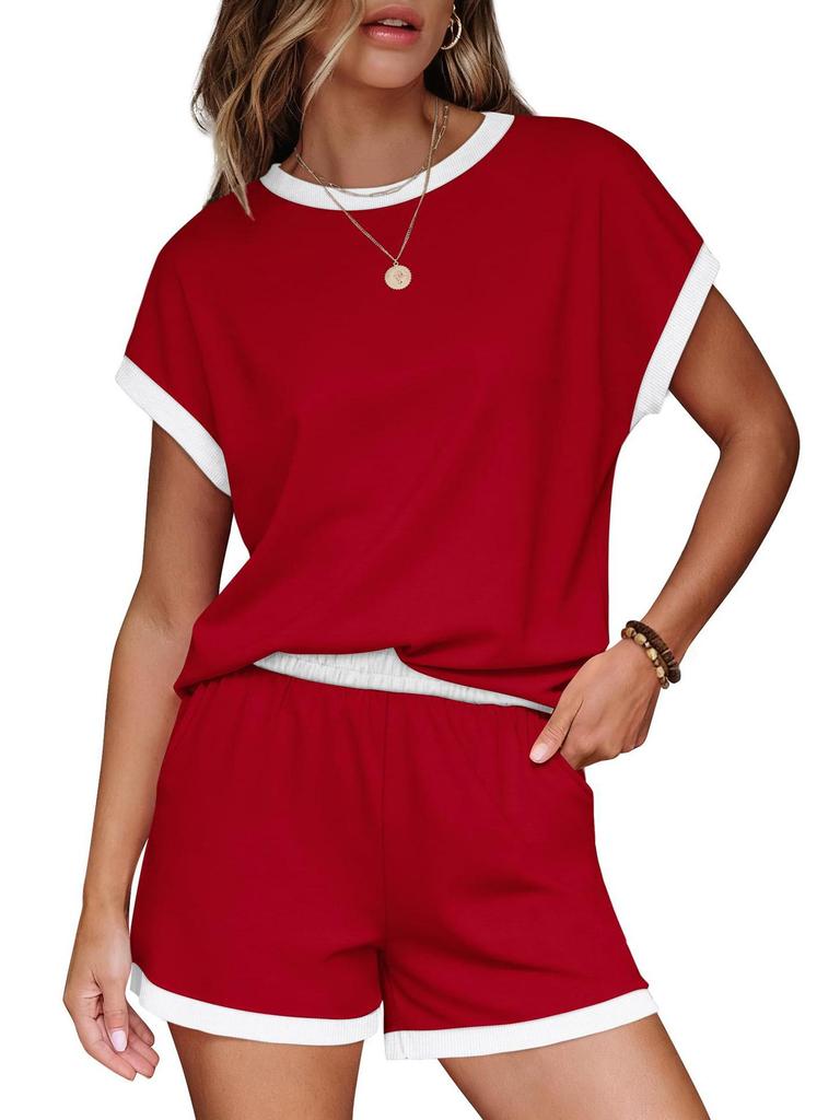 2026 Summer Women's European & American Casual Loose Pajama Set