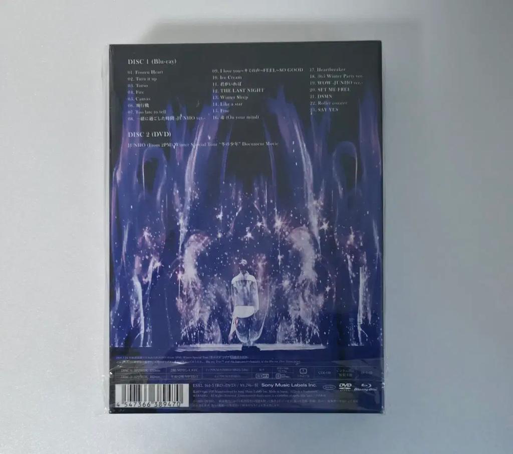 Lee Junho Winter Boy Blu-ray Used