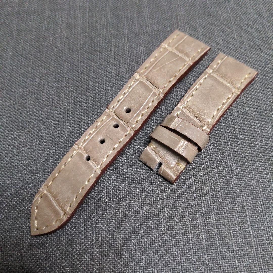 Used Watch strap 20mm Shine exotic leather Lug width 20mm Buckle width 18mm