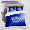 Sheffield Wednesday Football Printed 3 Pieces Bedding Set, Comfortable Skin Friendly Bedroom Duvet Cover Set