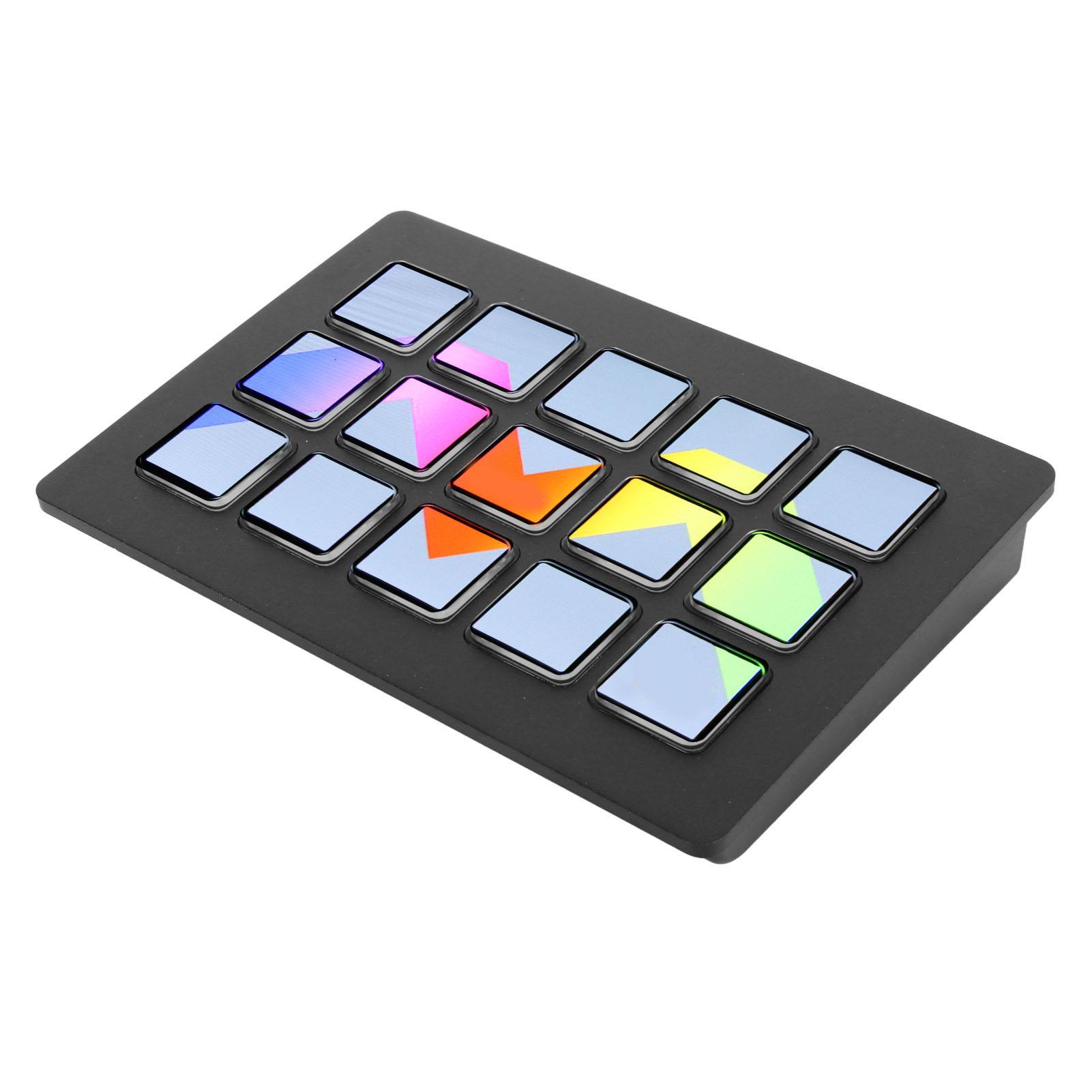 

Клавиатура LCD Custom с 15 клавишами, запускающая действие в приложении Software Studio Controller Macro Keyboard для