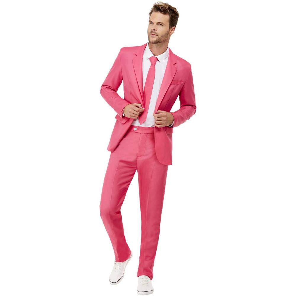 Smiffys Męski gładki komplet garniturowy