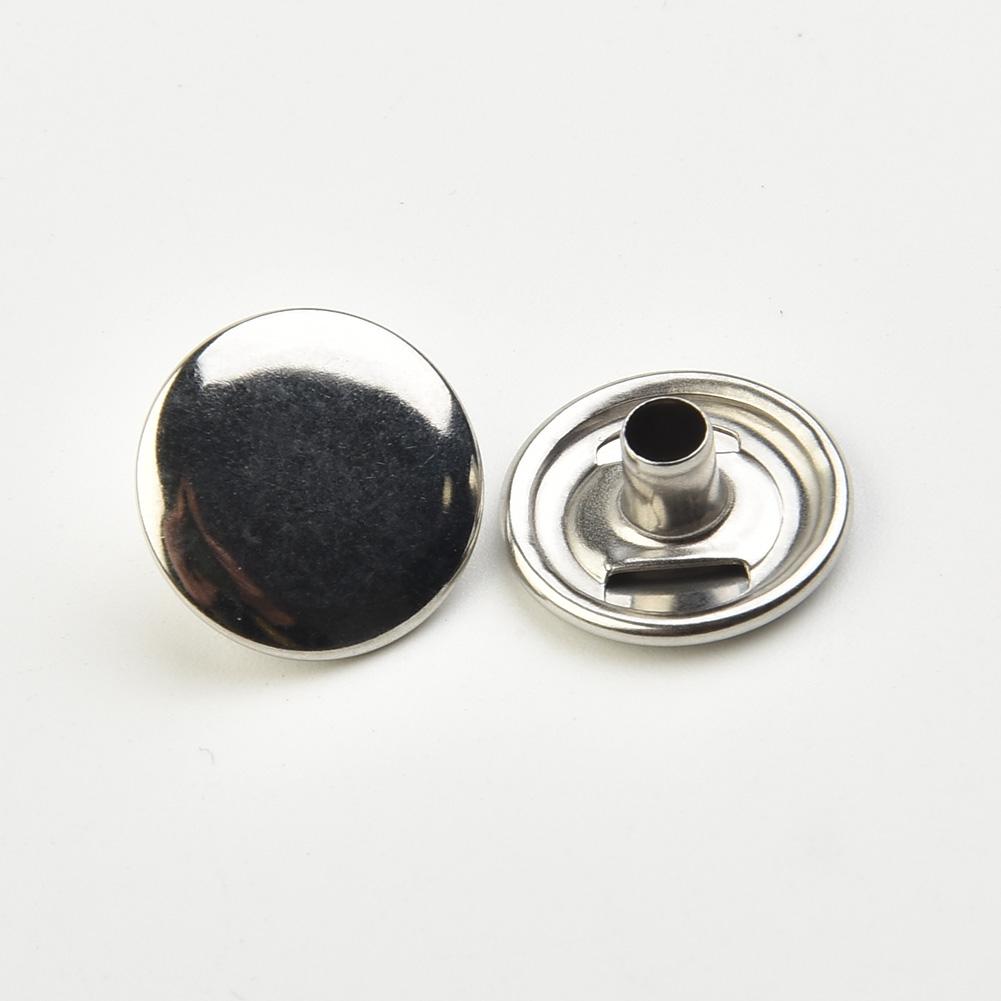 Easy To Use Snap Fasteners 15mm Cover Fabric Fixed
