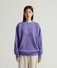 Champion C Logo Pigment Oversized Sweatshirt Purple