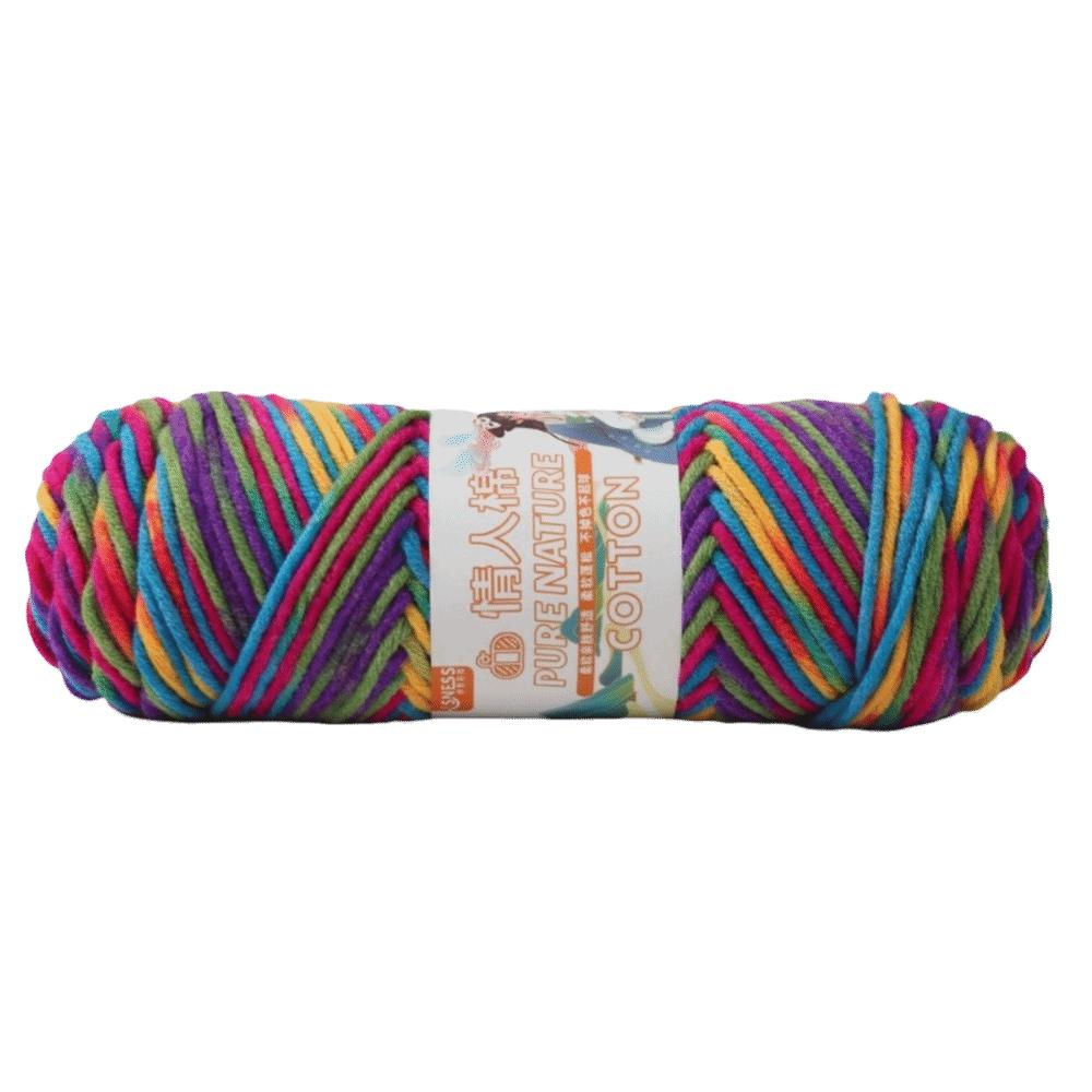 New DIY Knitting Wool Ball Hand Soft Milk Cotton Yarn 8-Strand Weaving Yarn