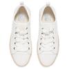 Skechers Bobs Sesame Comfortable Versatile Durable Low-Top Canvas Shoes Women Sneaker White 114008-OFWT