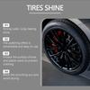 120ml Car Coating Black Wet Look Tire Polisher Shine Dressing Tire Dressing Sprayer Polishing Brightener