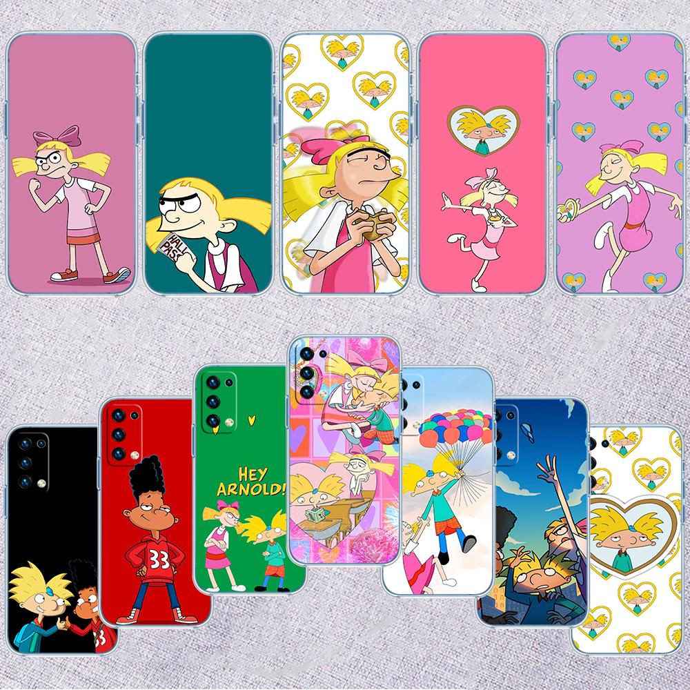 RP63 S-Special Hey A-Arnold Transparent Phone Case for Motorola Moto Edge 20 30 40 50 S30 Fusion Ultra Pro Neo Lite + G200 G23