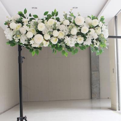 50/100cm Silk Peonies Artificial Flower Row Custom Wedding Flower Wall Arrangement Supplies Decoration