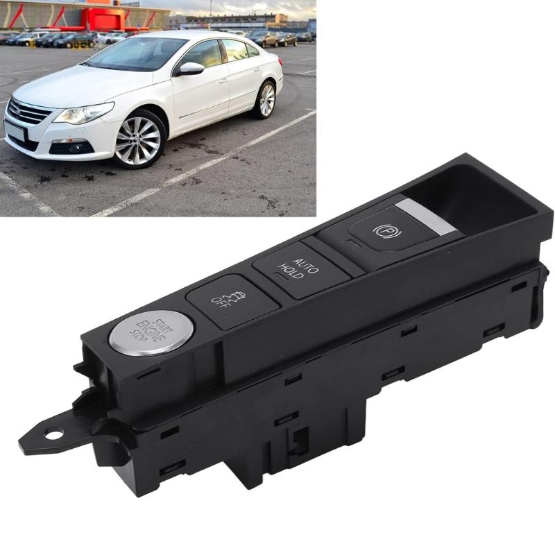 Suitable for B7 3AD927137B 3AD927137A 12‑2018 Electronic Automatic Hand Brake Button Parking Brake Assist Control Switch
