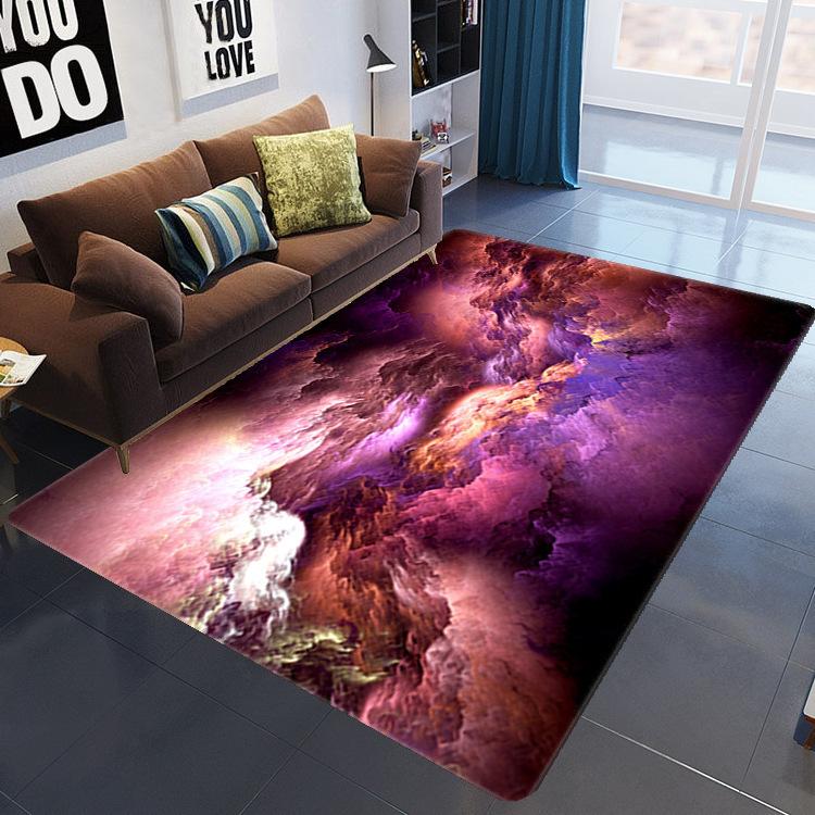Living Room Baby Crawling 3D Printed Carpet Nordic Style Home Simple Model Room Carpet Floor Mat