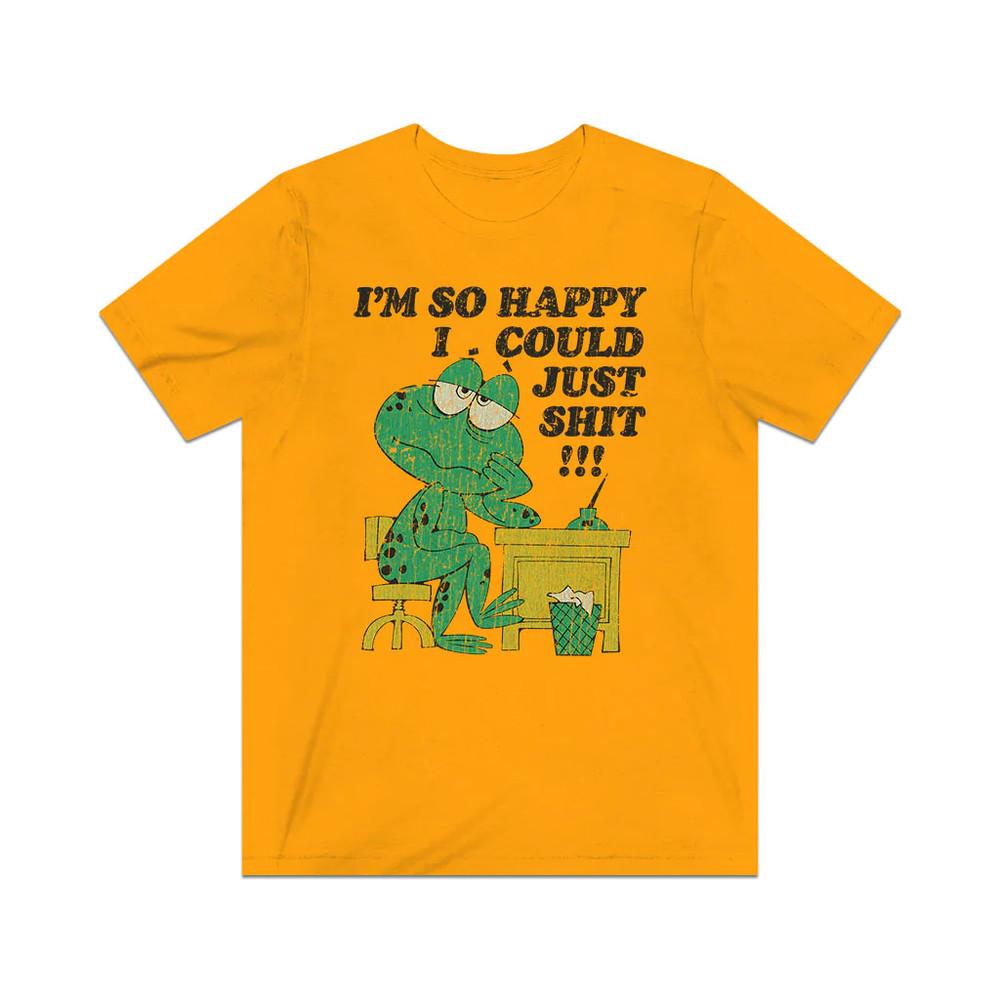 I m So Happy I Could Just Sht 1977 Vintage Men s T-Shirt Unisex T-Shirt XXL