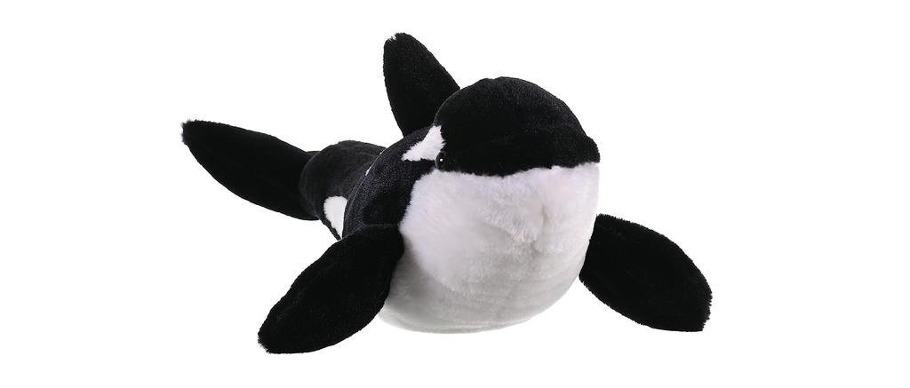 Wild Republic Killer Whale Plush Toy W27 x D46 x H20cm