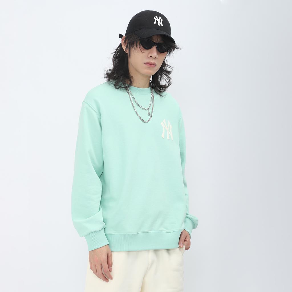 New MLB New York Yankees Sweatshirts Unisex Light Mint 3AMTEC314-50MTL