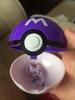 1Pc Pokeball + 1pc Free Random  Figures Inside 1:1 Anime Action & Toy Figures Christmas Gift for Children
