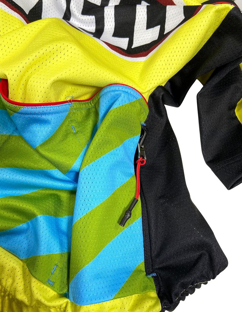 Cinelli ANA BENAROYA 4 Cycling Size L 'EYES U' Women's Jersey, Yellow,