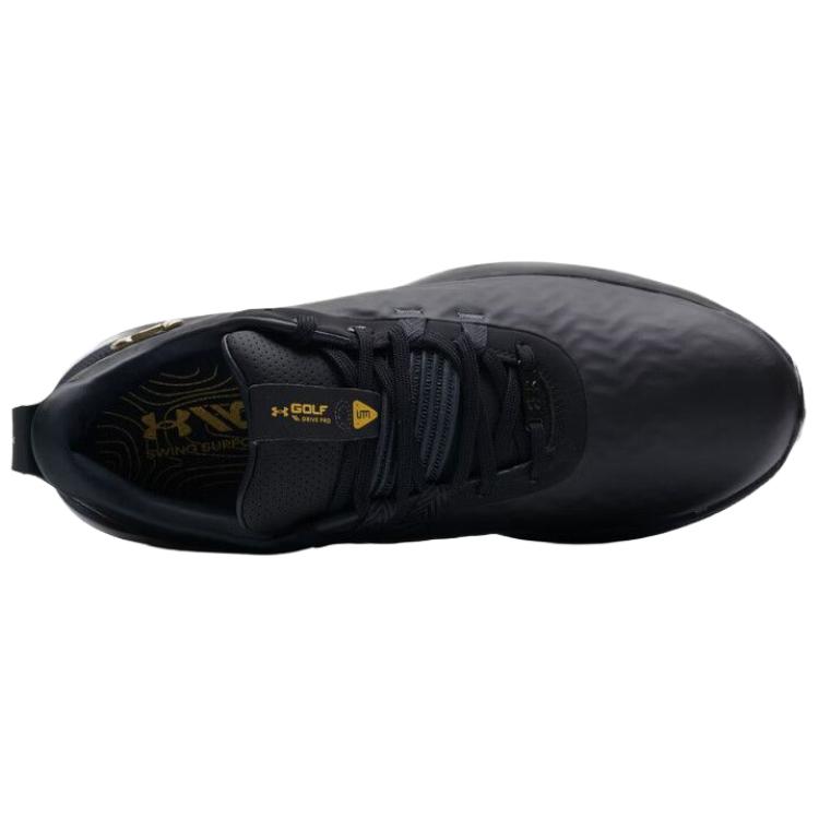 Under Armour Drive Pro Clone Comode Resistenti Traspiranti Resistenti all'Usura Scarpe da Golf Basse Sneaker da Uomo Nero 6006116-001