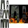 Winter Mens Thick Work Pants Windproof Tactical Outdoor Fleece Trousers Thermal