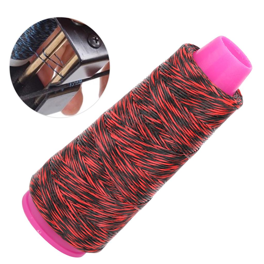 110m Protective Bow String Serving Thread Tension Light Bowstring Material Archery SuppliesBlack Red