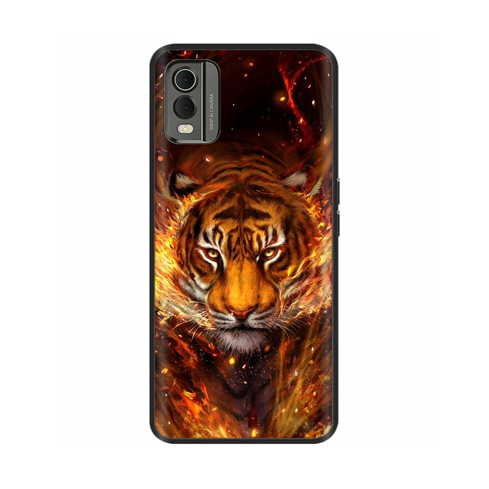 

Чохол для телефону Nokia C32 Case 2023 ТПУ Розфарбований М який силікон Чорний бампер Coque для Nokia C32 C 32 4G NokiaC32 Чохли Ударостійкий Nokia C32